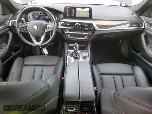2018 BMW 5 Series 530i with VIN WBAJA5C51JWA38499, listed as a Copart auction lot 49150205 with 59,521 mi miles and Salvage Title. Bid and sale history available at DreamBid. Image 8.