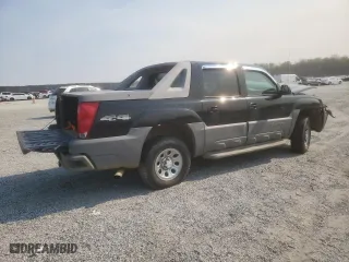 2002 Chevrolet Avalanche with VIN 3GNEK13T02G254776, listed as a Copart auction lot 50933565 with 0 mi miles and Salvage Title. Bid and sale history available at carsss.com. Image 3.