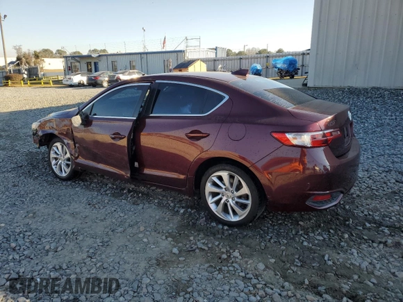 2016 Acura ILX with VIN 19UDE2F33GA011323, listed as a Copart auction lot 87594655 with 126,375 mi miles and Salvage Title. Bid and sale history available at carsss.com. Image 2.