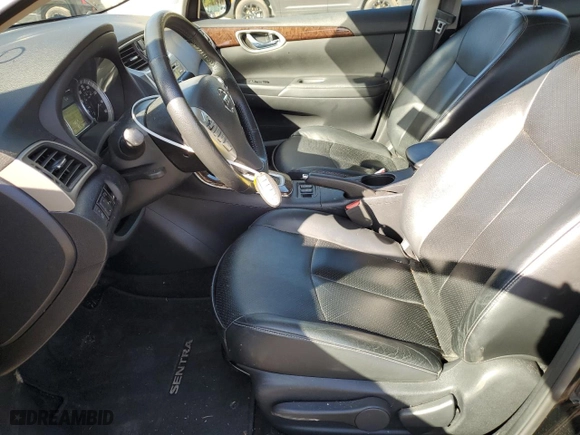 2014 Nissan Sentra SV with VIN 3N1AB7AP8EY282116, listed as a Copart auction lot 47795445 with 58,853 mi miles and Salvage Title. Bid and sale history available at carsss.com. Image 7.