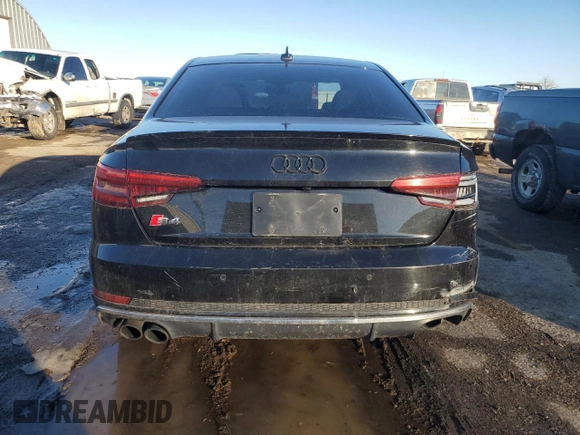 2018 Audi S4 Prestige z VIN WAUC4AF40JA002051, wystawiony jako Copart lot #89079165 z przebiegiem 94 364 mil mil oraz Szkoda całkowita • Salvage title. Historia ofert i sprzedaży dostępna na DreamBid. Obrazek 6.