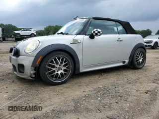 2011 MINI Convertible S z VIN WMWZP3C51BTX84117, wystawiony jako Copart lot #57636385 z przebiegiem 130 700 mil mil oraz Szkoda całkowita • Salvage title. Historia ofert i sprzedaży dostępna na DreamBid. Obrazek 1.
