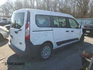 2018 Ford Transit Connect XL z VIN NM0GS9E72J1365534, wystawiony jako Copart lot #41708605 z przebiegiem 58 807 mil mil oraz Szkoda całkowita • Salvage title. Historia ofert i sprzedaży dostępna na DreamBid. Obrazek 3.