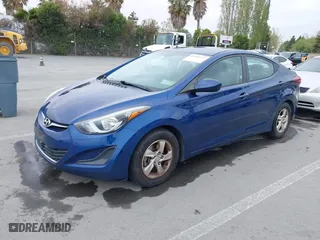 2015 Hyundai Elantra SE with VIN 5NPDH4AE6FH563724, listed as a IAAI auction lot 42082277 with 161,746 mi miles. Bid and sale history available at carsss.com. Image 2.