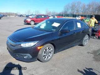 2017 Honda Civic EX with VIN 19XFC2F87HE076134, listed as a IAAI auction lot 41863290 with 61,583 mi miles and . Bid and sale history available at DreamBid. Image 17.