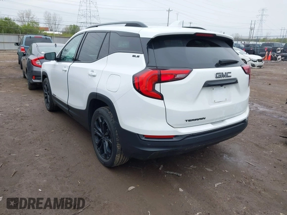 2021 GMC Terrain SLE with VIN 3GKALMEV9ML381769, listed as a IAAI auction lot 42011987 with 82,695 mi miles and . Bid and sale history available at carsss.com. Image 3.
