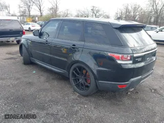 2016 Land Rover Range Rover Sport V6 HSE with VIN SALWR2VF4GA557970, listed as a IAAI auction lot 42024764 with 163,888 mi miles. Bid and sale history available at carsss.com. Image 3.