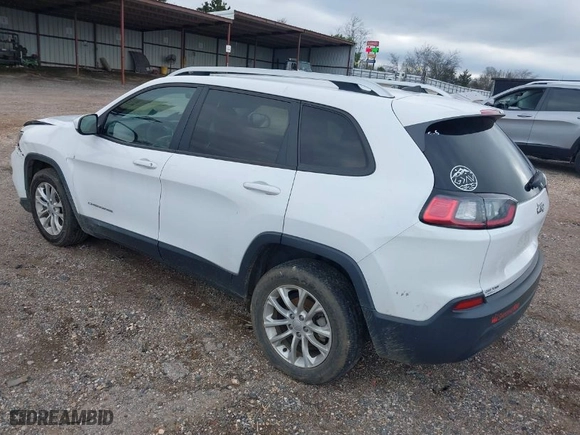 2020 Jeep Cherokee Latitude with VIN 1C4PJLCB9LD628369, listed as a IAAI auction lot 41623749 with 100,228 mi miles. Bid and sale history available at carsss.com. Image 3.