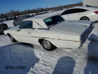 1966 Ford Thunderbird with VIN 6Y87Z154605, listed as a Copart auction lot 87822795 with 11 mi miles and Clean Title. Bid and sale history available at DreamBid. Image 2.
