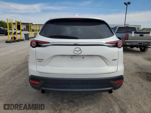 2018 Mazda CX-9 Touring with VIN JM3TCACY0J0209064, listed as a Copart auction lot 53826185 with 109,072 mi miles and Salvage title. Bid and sale history available at DreamBid. Image 6.