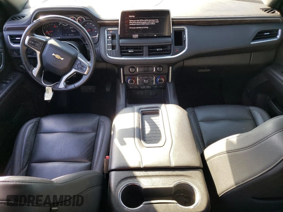 2021 Chevrolet Tahoe LT with VIN 1GNSCNKD0MR222527, listed as a Copart auction lot 43540745 with 69,076 mi miles and Salvage title. Bid and sale history available at DreamBid. Image 8.