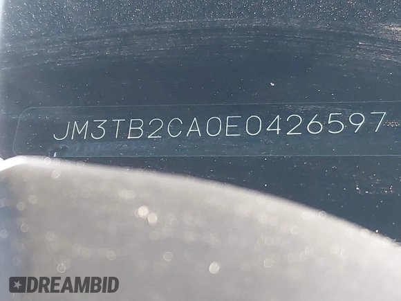 2014 Mazda CX-9 Touring with VIN JM3TB2CA0E0426597, listed as a IAAI auction lot 41646470 with 238,029 mi miles. Bid and sale history available at carsss.com. Image 9.