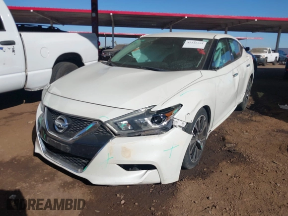 2018 Nissan Maxima SV with VIN 1N4AA6AP8JC386625, listed as a IAAI auction lot 41345154 with 44,441 mi miles and . Bid and sale history available at DreamBid. Image 6.