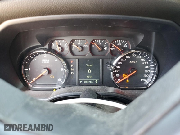 2018 Chevrolet Silverado 1500 Custom with VIN 3GCPCPEH4JG271380, listed as a Copart auction lot 44396945 with 156,074 mi miles and Salvage Title. Bid and sale history available at DreamBid. Image 9.