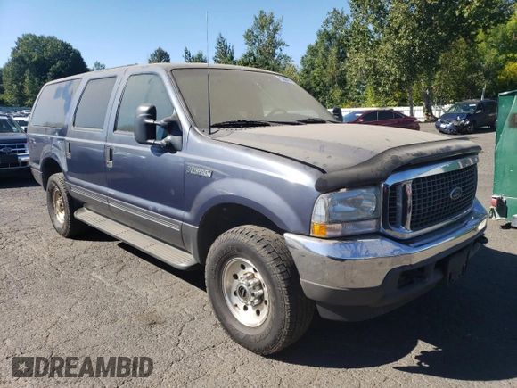 2003 Ford Excursion XLT z VIN 1FMNU41S83EA16158, wystawiony jako Copart lot #73062414 z przebiegiem 353 053 mil mil oraz Czysty tytuł • Clean title. Historia ofert i sprzedaży dostępna na DreamBid. Obrazek 4.