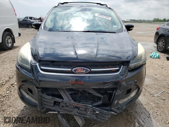 2013 Ford Escape Titanium z VIN 1FMCU0J98DUD37329, wystawiony jako Copart lot #50832495 z przebiegiem 94 386 mil mil oraz Szkoda całkowita • Salvage title. Historia ofert i sprzedaży dostępna na DreamBid. Obrazek 5.