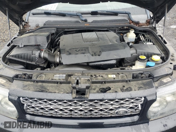2013 Land Rover Range Rover Sport HSE Lux with VIN SALSK2D43DA783447, listed as a Copart auction lot 60730225 with Not provided miles and Salvage title. Bid and sale history available at DreamBid. Image 12.