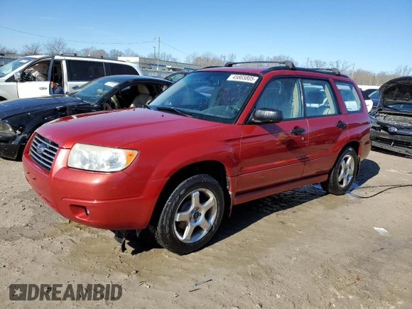 2006 Subaru Forester 2.5 X with VIN JF1SG63666H725562, listed as a Copart auction lot 45865805 with 0 mi miles and Non Repairable. Bid and sale history available at carsss.com. Image 1.