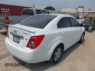 2013 Chevrolet Sonic LT with VIN 1G1JC5SH0D4105379, listed as a IAAI auction lot 42188189 with 198,896 mi miles and . Bid and sale history available at DreamBid. Image 4.