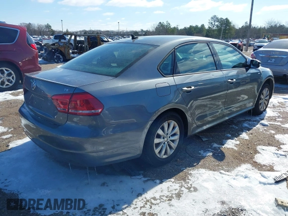 2014 Volkswagen Passat Wolfsburg Edition with VIN 1VWAS7A38EC103315, listed as a IAAI auction lot 41604916 with 144,267 mi miles and . Bid and sale history available at DreamBid. Image 4.