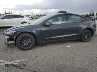 2024 Tesla Model 3 z VIN 5YJ3E1EA3RF864786, wystawiony jako Copart lot #48221855 z przebiegiem 1750 mil mil oraz Szkody całkowita. Historia ofert i sprzedaży dostępna na DreamBid. Obrazek 1.
