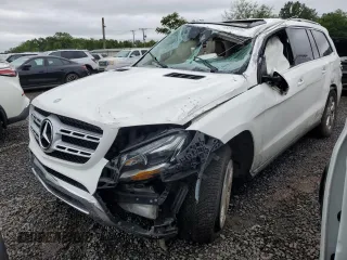 2017 Mercedes-Benz GLS 450 with VIN 4JGDF6EE1HA888427, listed as a Copart auction lot 58156635 with Not provided miles and Salvage title. Bid and sale history available at DreamBid. Image 1.