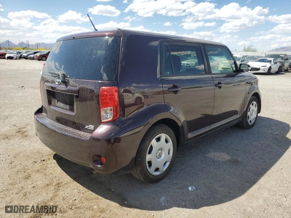 2012 Scion xB with VIN JTLZE4FE7CJ004570, listed as a Copart auction lot 53264915 with 216,080 mi miles and Salvage Title. Bid and sale history available at carsss.com. Image 3.