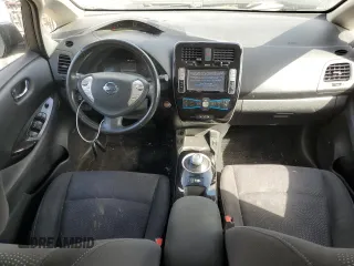 2015 Nissan LEAF SV with VIN 1N4AZ0CP2FC301904, listed as a Copart auction lot 64490643 with 104,574 mi miles. Bid and sale history available at carsss.com. Image 8.