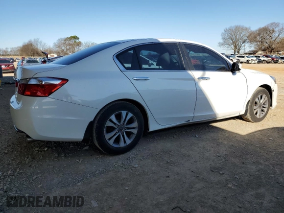 2015 Honda Accord LX with VIN 1HGCR2F31FA154379, listed as a Copart auction lot 48415835 with 179,633 mi miles and Salvage Title. Bid and sale history available at carsss.com. Image 3.