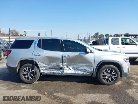 2020 GMC Acadia SLE with VIN 1GKKNKLA2LZ198417, listed as a IAAI auction lot 41439044 with 90,476 mi miles and . Bid and sale history available at carsss.com. Image 13.