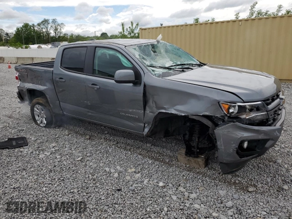 2021 Chevrolet Colorado 4WD LT с VIN 1GCGTCEN5M1298492, выставлен на аукционе Copart как лот 56751315 с пробегом 21 833 миль миль и Списание • Salvage title. История ставок и продаж доступна на DreamBid. Изображение 4.