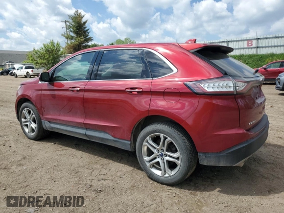 2017 Ford Edge Titanium z VIN 2FMPK4K96HBB32035, wystawiony jako Copart lot #56289595 z przebiegiem 108 431 mil mil oraz Czysty tytuł • Clean title. Historia ofert i sprzedaży dostępna na DreamBid. Obrazek 2.
