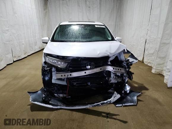 2021 Honda Odyssey EX-L with VIN 5FNRL6H75MB036857, listed as a Copart auction lot 47466245 with Not Provided miles and Salvage Title. Bid and sale history available at DreamBid. Image 5.