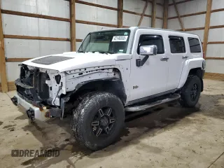 2008 Hummer H3 SUV with VIN 5GTEN13E288136351, listed as a Copart auction lot 42146555 with 164,886 mi miles and Salvage Title. Bid and sale history available at carsss.com. Image 1.