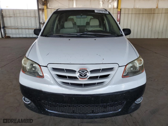 2004 Mazda MPV LX with VIN JM3LW28A540517263, listed as a Copart auction lot 74278184 with 221,902 mi miles and Salvage Title. Bid and sale history available at carsss.com. Image 5.