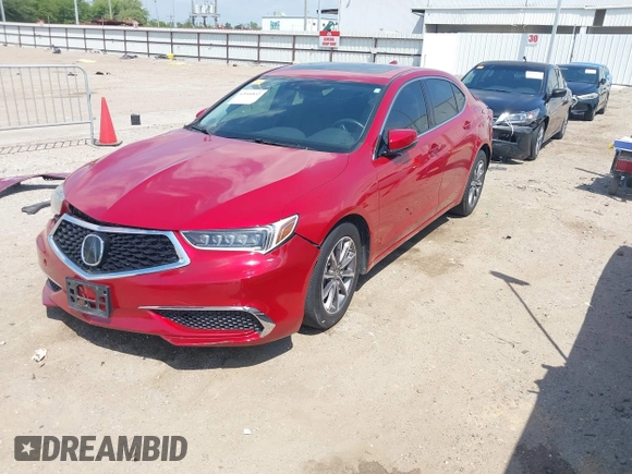 2020 Acura TLX w/Technology Pkg with VIN 19UUB1F55LA015601, listed as a IAAI auction lot 42044832 with 51,442 mi miles. Bid and sale history available at carsss.com. Image 19.