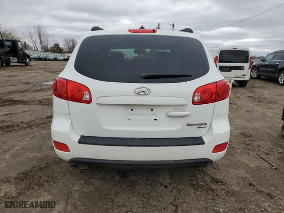 2008 Hyundai Santa Fe GLS with VIN 5NMSG73D88H163289, listed as a Copart auction lot 51415405 with 173,145 mi miles and Clean Title. Bid and sale history available at carsss.com. Image 6.