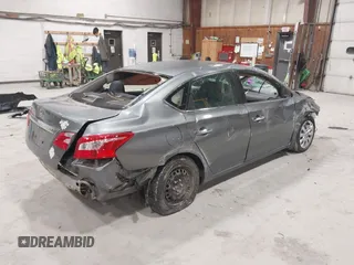 2017 Nissan Sentra S with VIN 3N1AB7AP9HY305682, listed as a IAAI auction lot 41764532 with 116,222 mi miles. Bid and sale history available at carsss.com. Image 4.