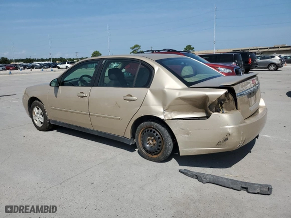 2005 Chevrolet Malibu LS with VIN 1G1ZT528X5F253810, listed as a Copart auction lot 64245654 with 332,247 mi miles and Salvage Title. Bid and sale history available at carsss.com. Image 2.