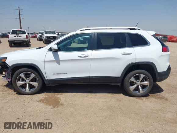 2021 Jeep Cherokee Limited with VIN 1C4PJLDX1MD232271, listed as a IAAI auction lot 42506739 with 45,993 mi miles and . Bid and sale history available at DreamBid. Image 15.