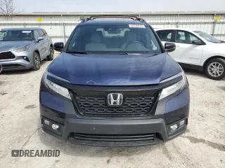 2021 Honda Passport Touring with VIN 5FNYF8H99MB042984, listed as a Copart auction lot 52858975 with 35,308 mi miles and Salvage title. Bid and sale history available at DreamBid. Image 5.