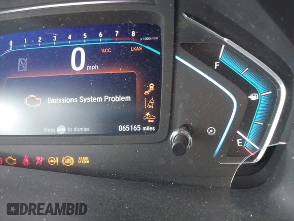 2020 Honda Odyssey Elite with VIN 5FNRL6H95LB052590, listed as a IAAI auction lot 42231280 with 65,165 mi miles and . Bid and sale history available at DreamBid. Image 16.