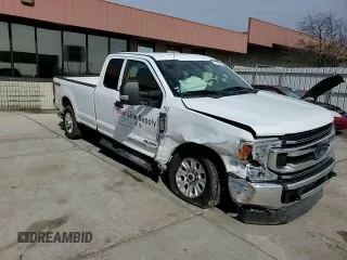2022 Ford F-250 XL with VIN 1FT8X2BT1NEC84704, listed as a Copart auction lot 51142375 with 125,589 mi miles and Salvage Title. Bid and sale history available at DreamBid. Image 11.