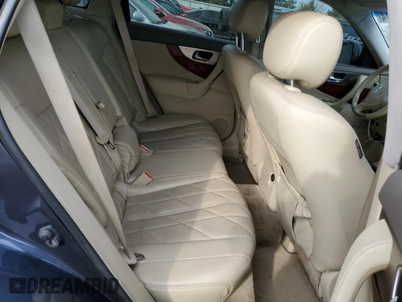 2009 Infiniti FX35 with VIN JNRAS18W39M156360, listed as a Copart auction lot 74988014 with 206,260 mi miles and Salvage Title. Bid and sale history available at carsss.com. Image 10.