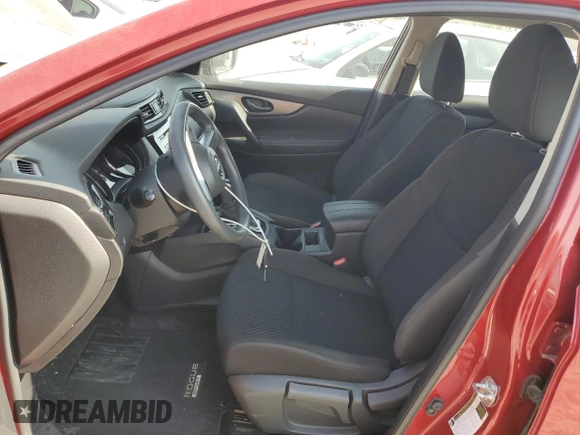 2017 Nissan Rogue SV with VIN JN1BJ1CP7HW007026, listed as a Copart auction lot 60282215 with 53,792 mi miles and Salvage title. Bid and sale history available at DreamBid. Image 7.