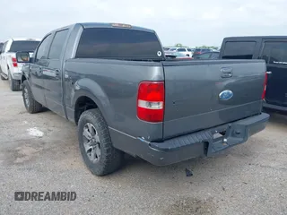 2008 Ford F-150 XL with VIN 1FTRW12W68KD95752, listed as a IAAI auction lot 41872451 with 188,078 mi miles. Bid and sale history available at carsss.com. Image 3.
