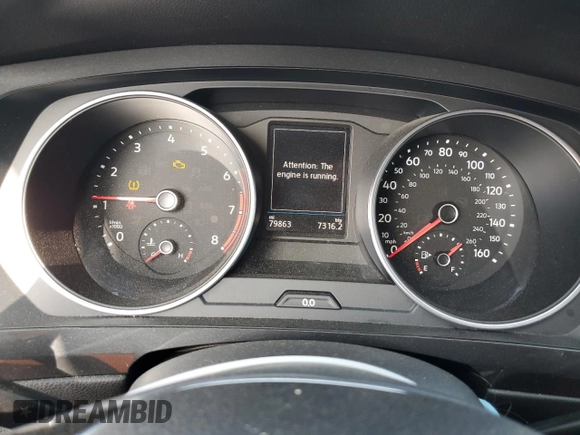 2018 Volkswagen Tiguan SEL z VIN 3VV3B7AX8JM208087, wystawiony jako Copart lot #59563715 z przebiegiem 79 863 mil mil oraz Szkoda całkowita • Salvage title. Historia ofert i sprzedaży dostępna na DreamBid. Obrazek 9.