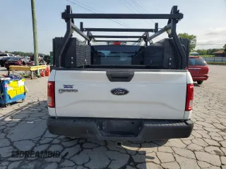 2017 Ford F-150 XL with VIN 1FTEX1EP7HFA81780, listed as a Copart auction lot 62687945 with 232,732 mi miles and Salvage title. Bid and sale history available at DreamBid. Image 6.