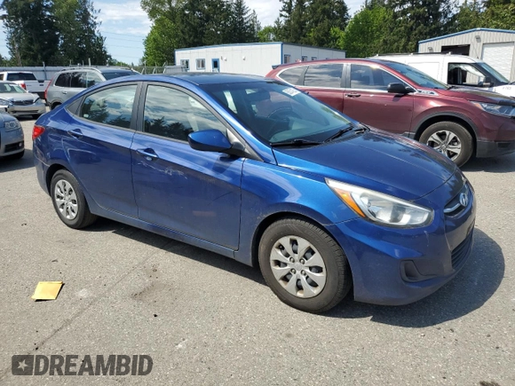 2017 Hyundai Accent SE with VIN KMHCT4AE2HU300984, listed as a Copart auction lot 55674235 with 103,890 mi miles and Non Repairable. Bid and sale history available at carsss.com. Image 4.