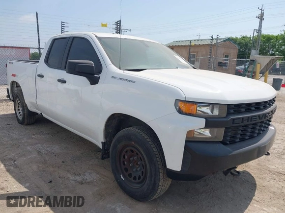 2021 Chevrolet Silverado 1500 Work Truck with VIN 1GCRYAEF7MZ217050, listed as a IAAI auction lot 41895743 with 89,788 mi miles and . Bid and sale history available at DreamBid. Image 1.